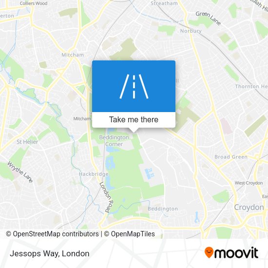 Jessops Way map