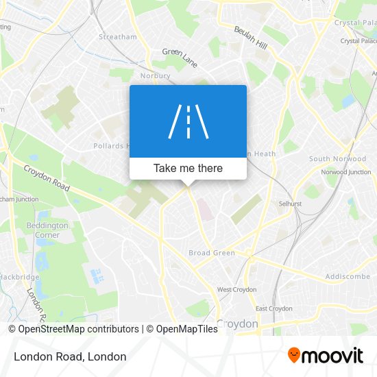 London Road map