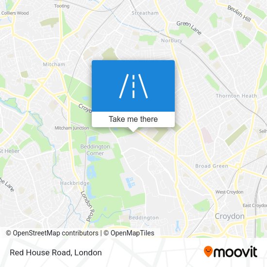 Red House Road map