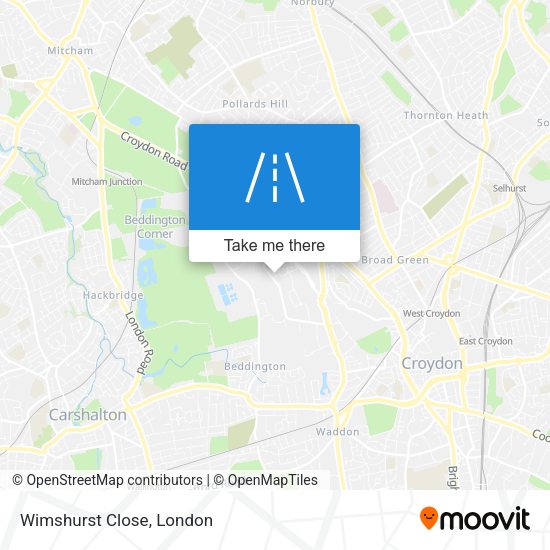 Wimshurst Close map