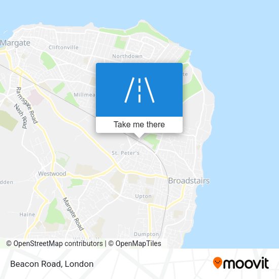 Beacon Road map