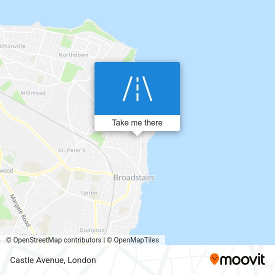 Castle Avenue map