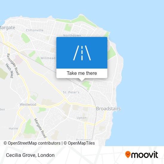 Cecilia Grove map