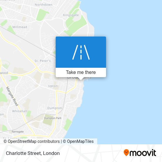 Charlotte Street map