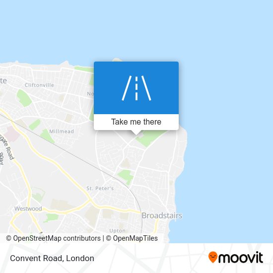 Convent Road map