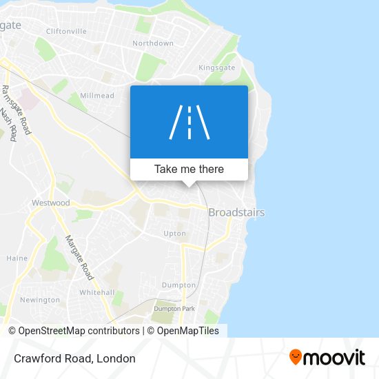 Crawford Road map