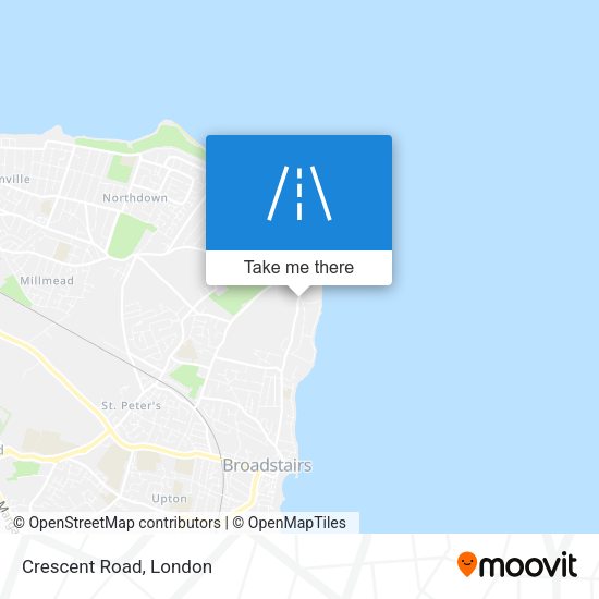 Crescent Road map