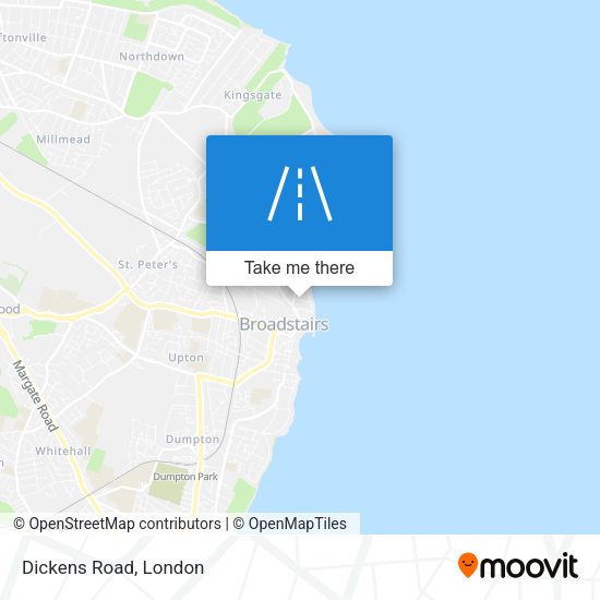 Dickens Road map