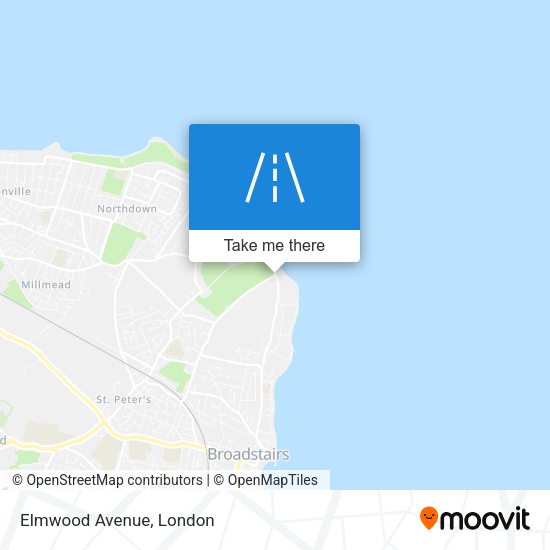 Elmwood Avenue map
