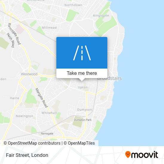 Fair Street map