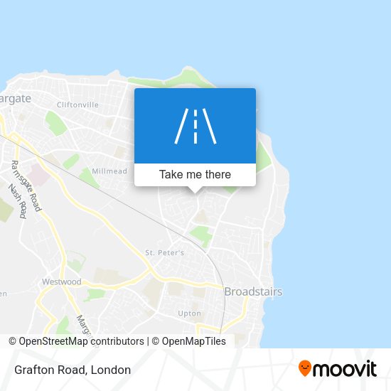Grafton Road map