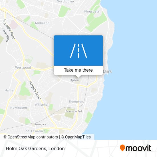 Holm Oak Gardens map