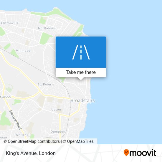 King's Avenue map