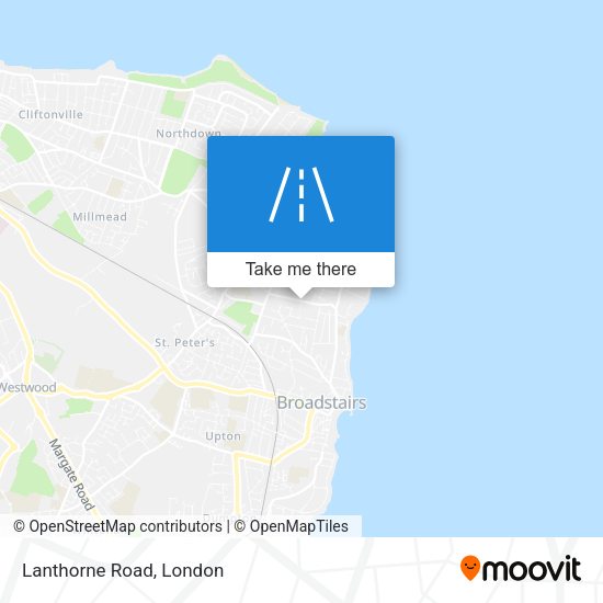 Lanthorne Road map