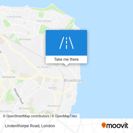 Lindenthorpe Road map