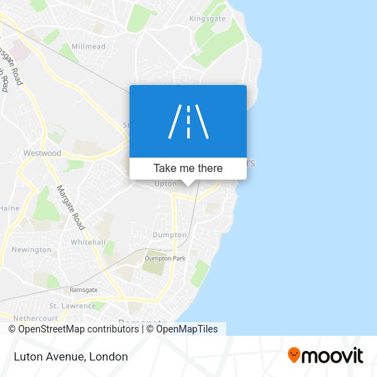 Luton Avenue map