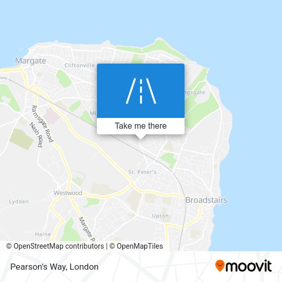 Pearson's Way map