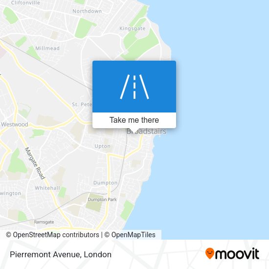 Pierremont Avenue map