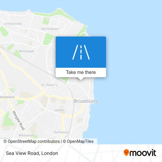 Sea View Road map