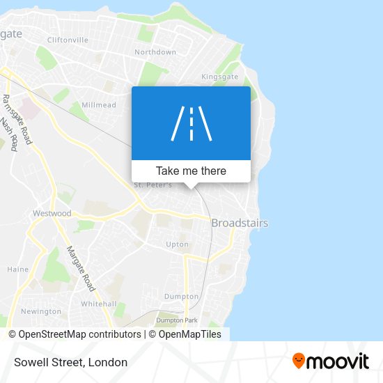 Sowell Street map