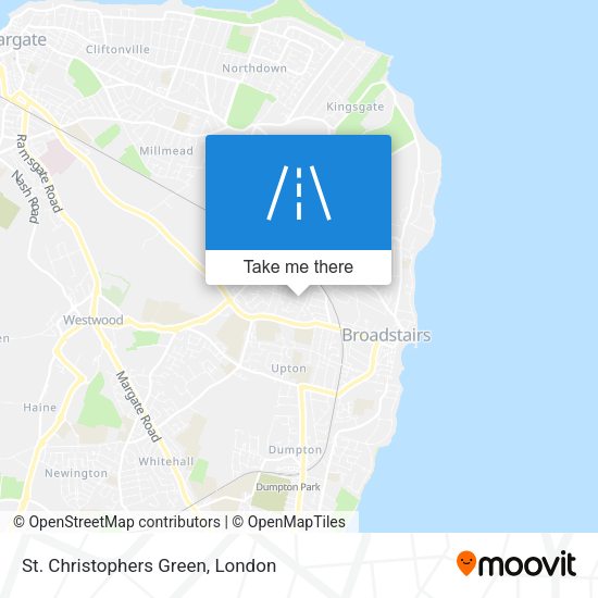 St. Christophers Green map