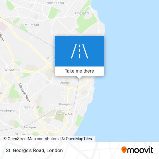 St. George's Road map