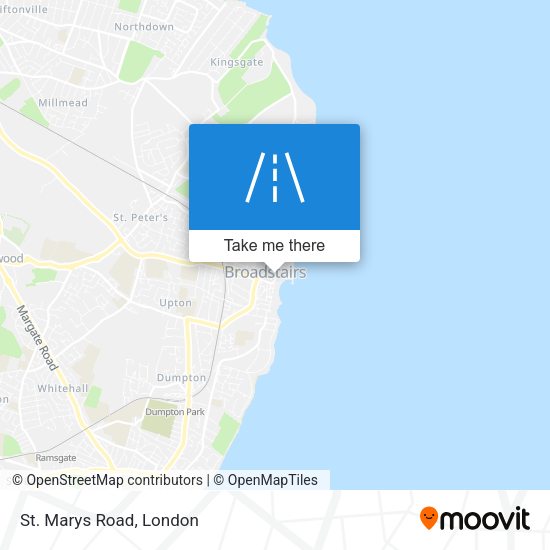 St. Marys Road map
