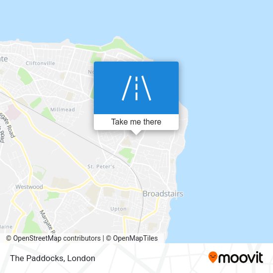 The Paddocks map