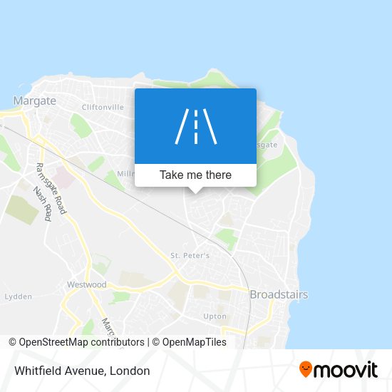 Whitfield Avenue map