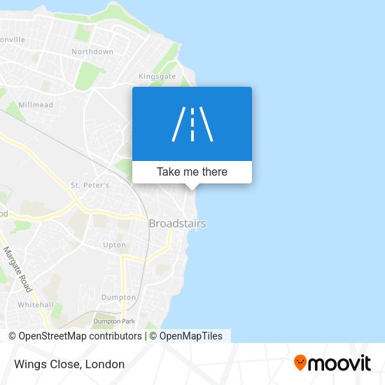 Wings Close map