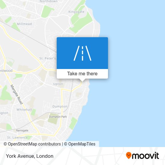 York Avenue map