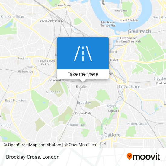 Brockley Cross map
