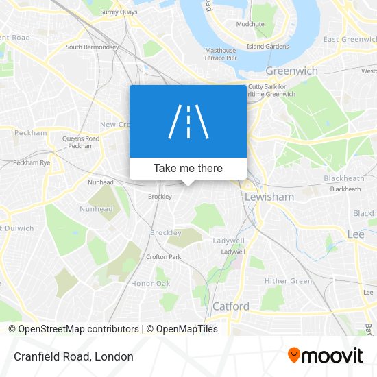 Cranfield Road map
