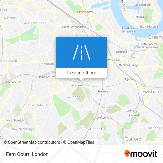 Fern Court map