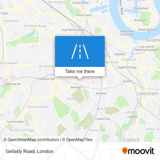 Gellatly Road map