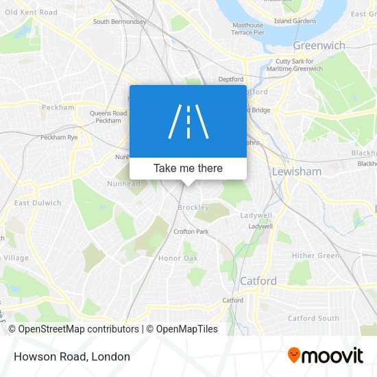 Howson Road map