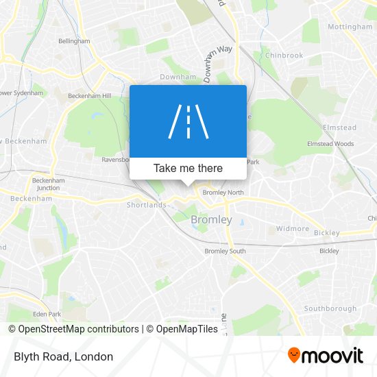 Blyth Road map