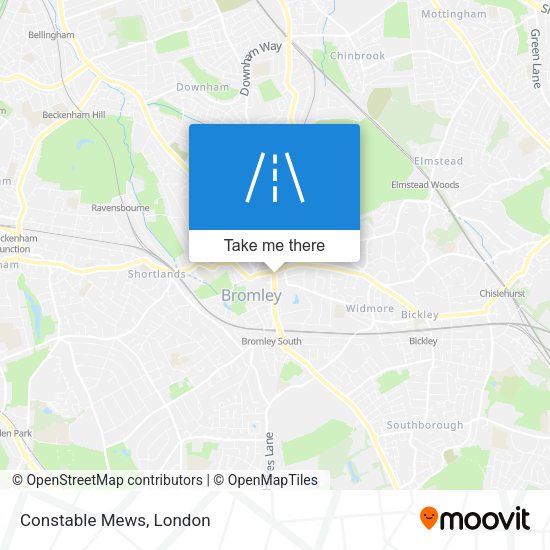 Constable Mews map