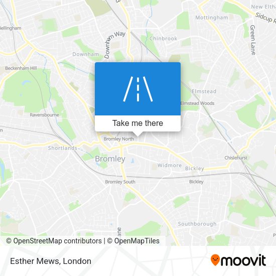 Esther Mews map