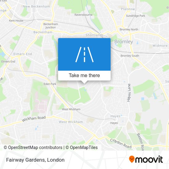 Fairway Gardens map