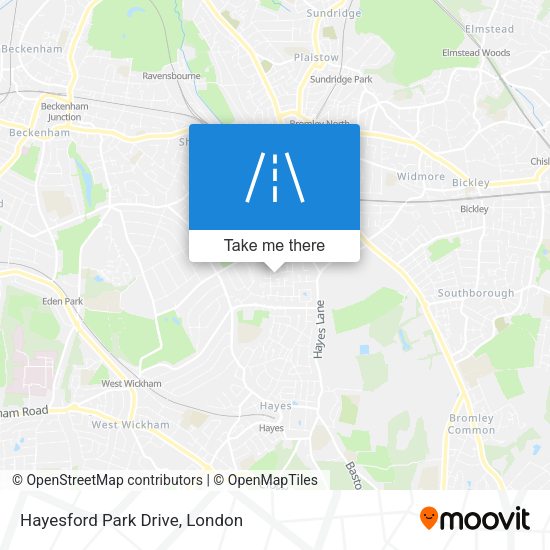 Hayesford Park Drive map