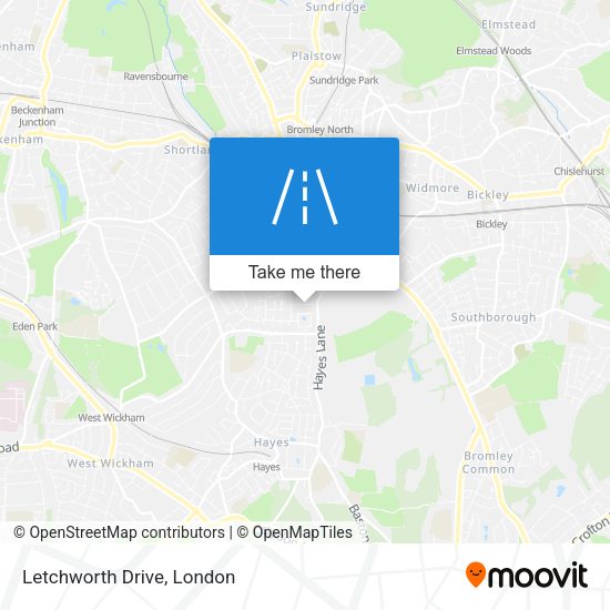 Letchworth Drive map