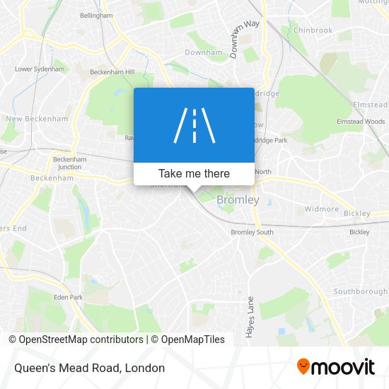 Queen's Mead Road map