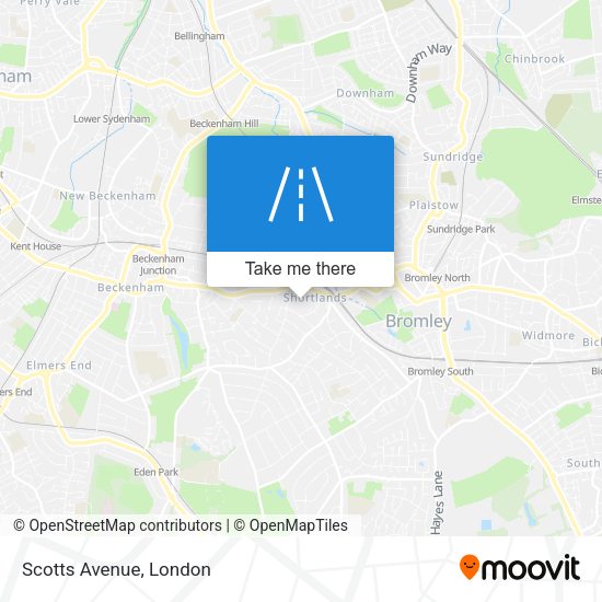 Scotts Avenue map