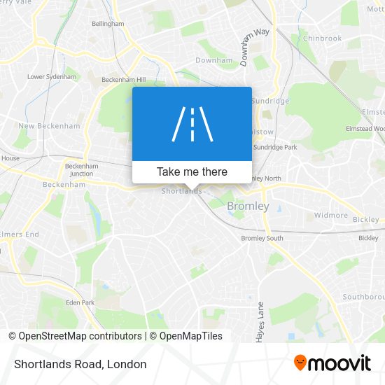 Shortlands Road map