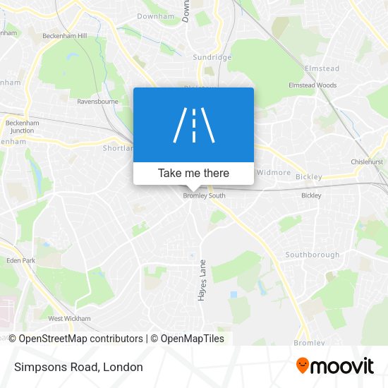 Simpsons Road map