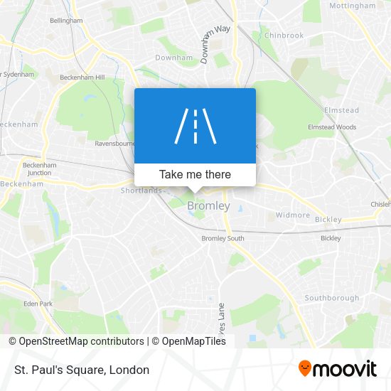 St. Paul's Square map