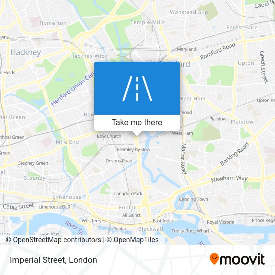Imperial Street map
