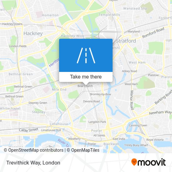 Trevithick Way map