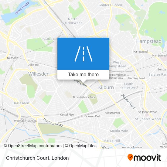 Christchurch Court map